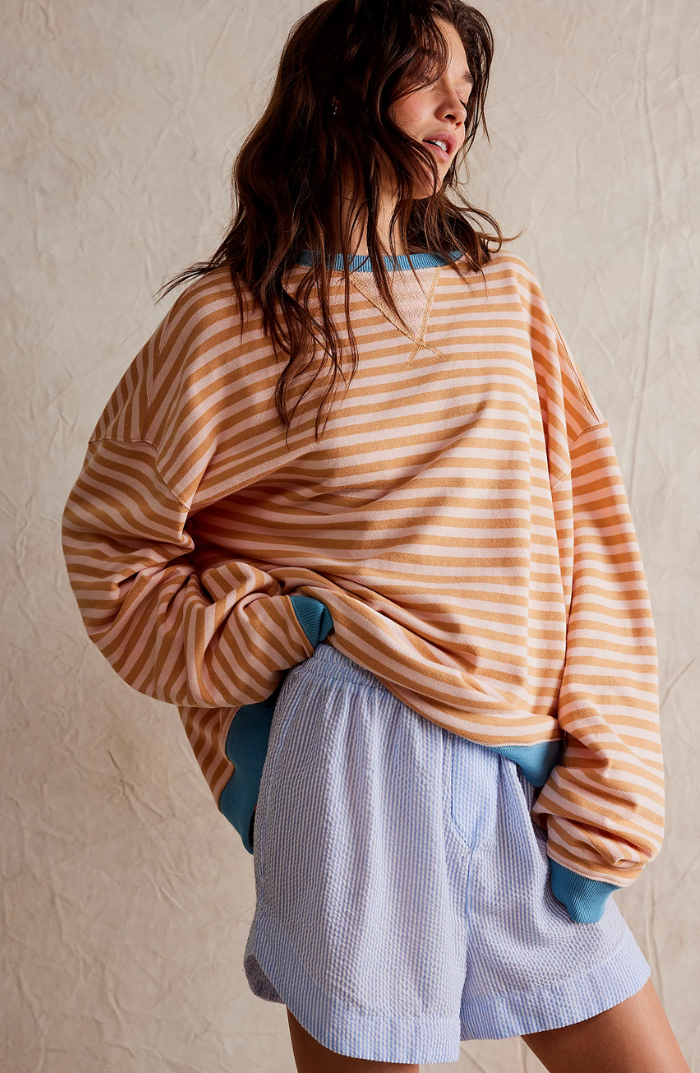 Mandy™ | Oversized Striped Soft Sweater