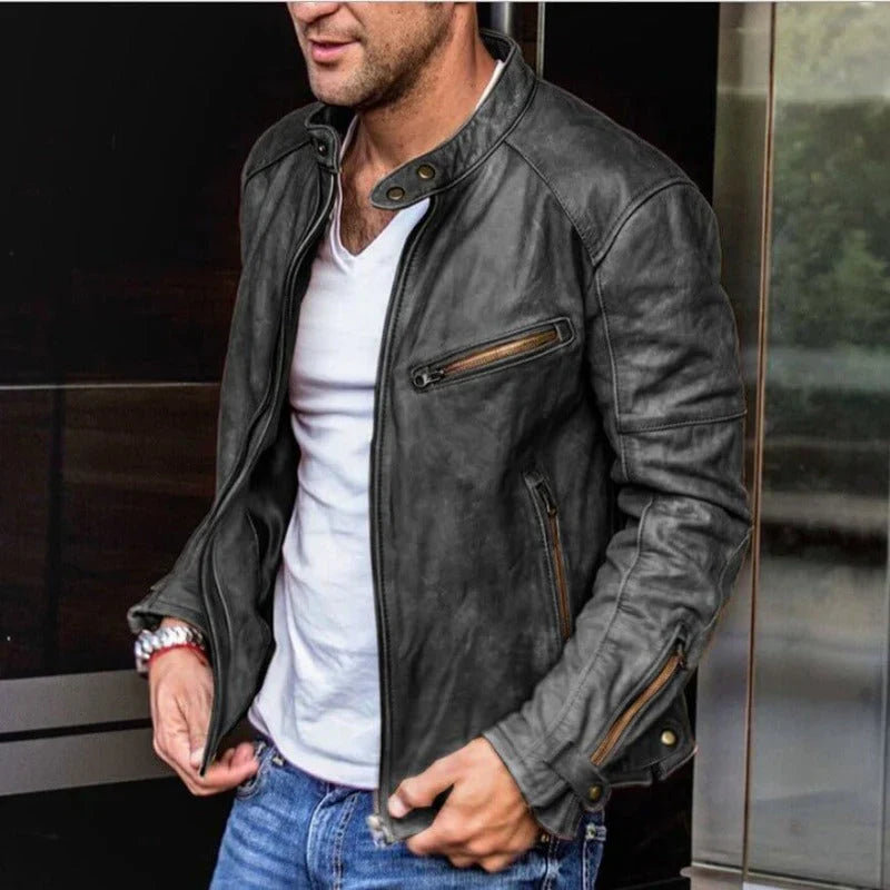 Emery® | Versatile Leather Jacket