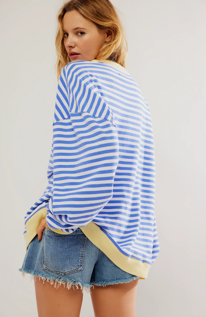 Mandy™ | Oversized Striped Soft Sweater