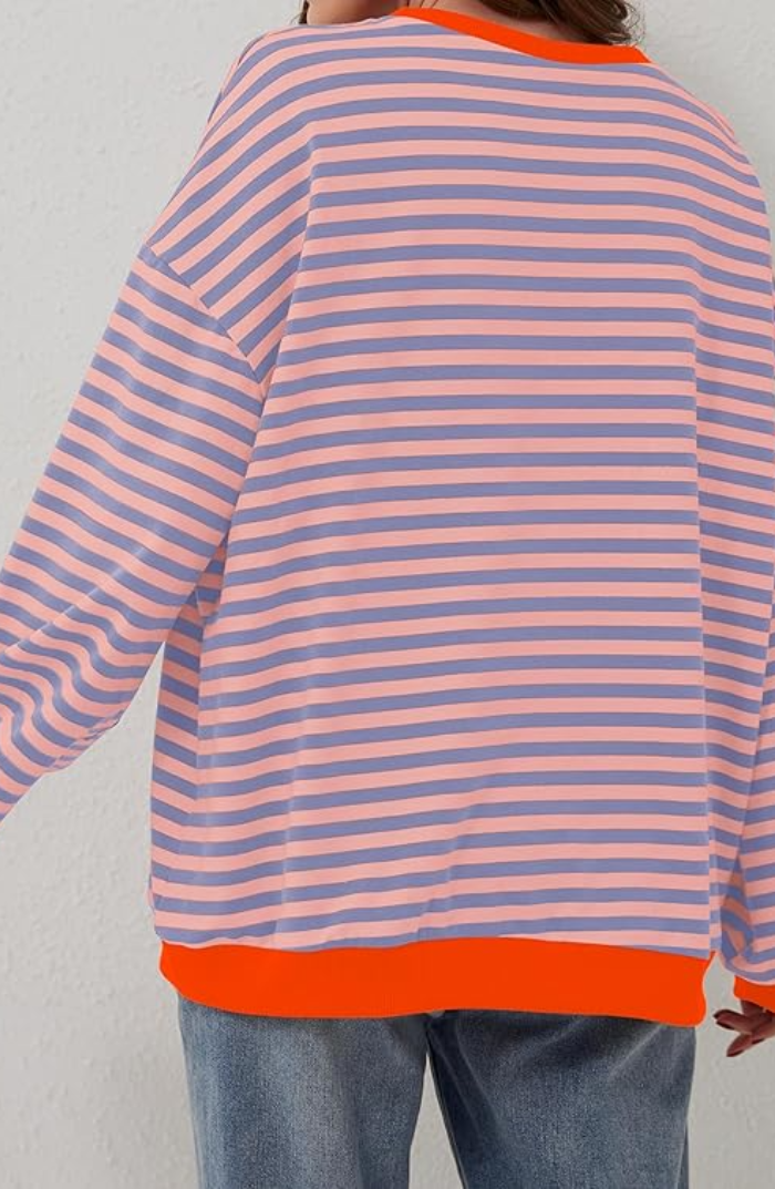 Mandy™ | Oversized Striped Soft Sweater