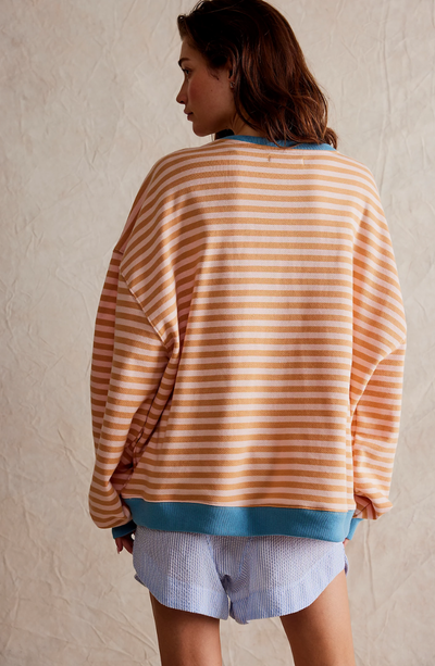 Mandy™ | Oversized Striped Soft Sweater