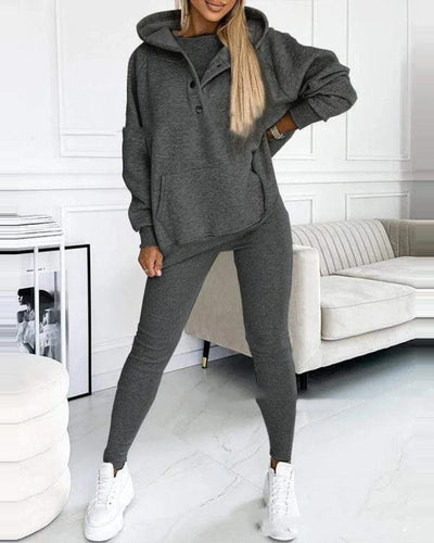 Alina™ | 2 Piece Soft Casual Sweatshirt and Pant Set