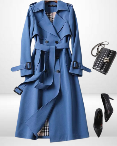 Bella™ | Long Stylish Luxe Trench Coat