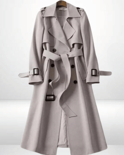 Bella™ | Long Stylish Luxe Trench Coat