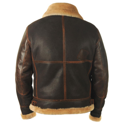 Maxi™ | Men's Leater Aviator Jacket