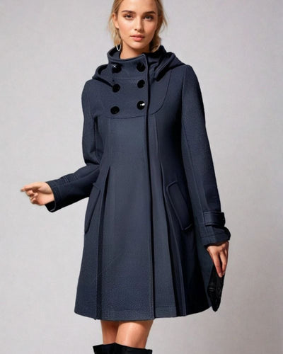 Bailey™ | Stylish Long Pea Coat Jacket