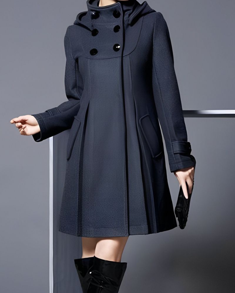 Bailey™ | Stylish Long Pea Coat Jacket