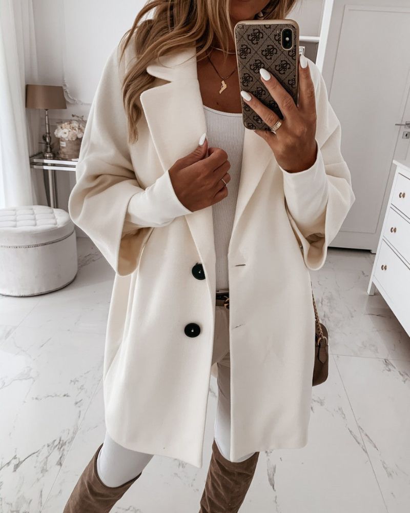 Nila | Stylish Elegant Pea Coat