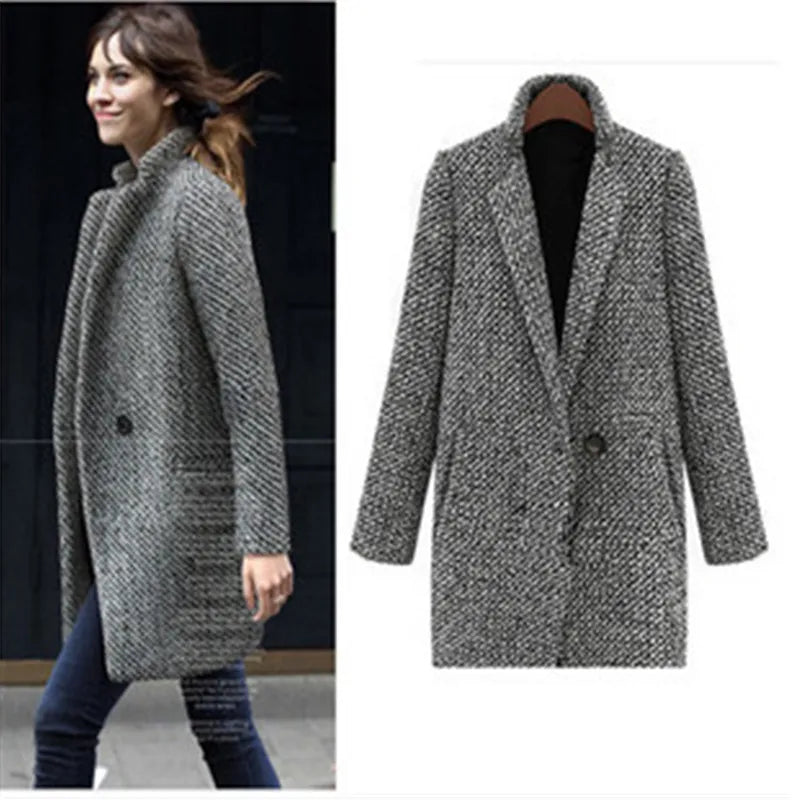 Ivy | Elegant Long Coat