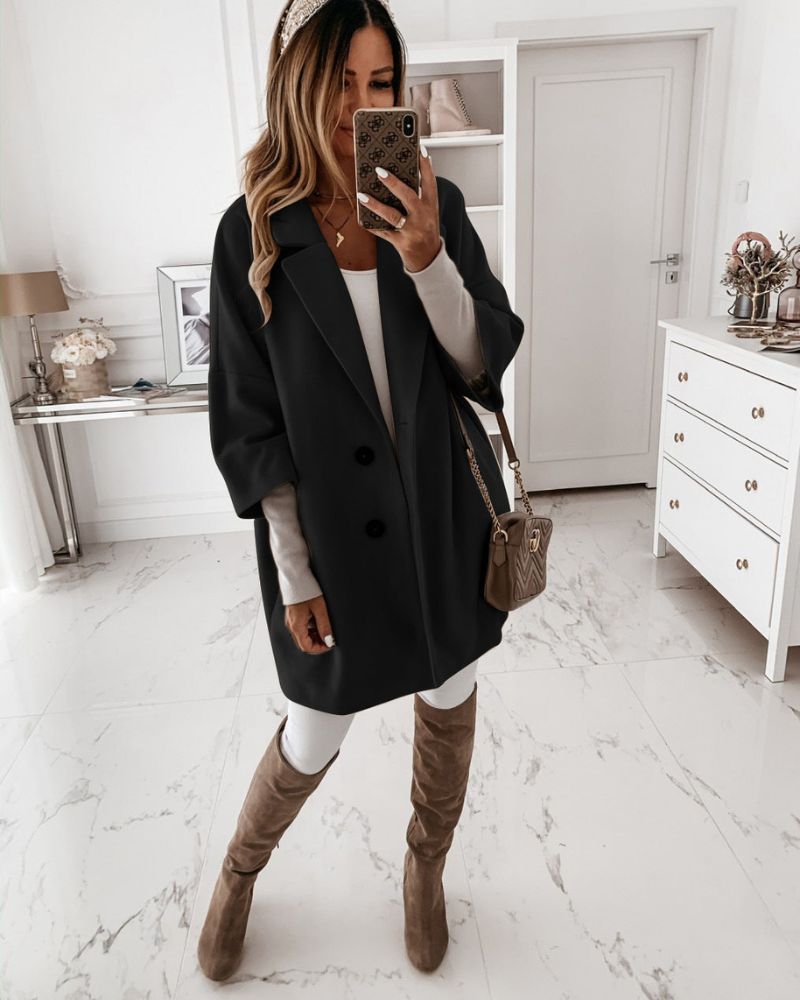 Nila | Stylish Elegant Pea Coat