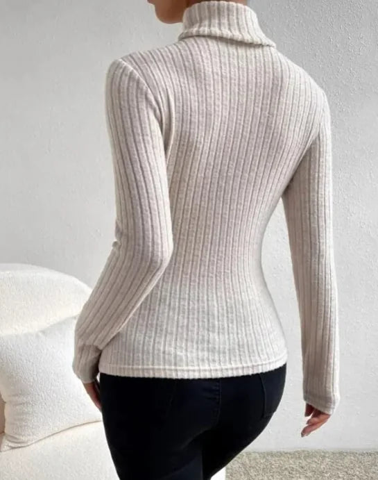 Bailey | Turtleneck Knit Top