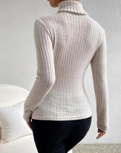 Bailey | Turtleneck Knit Top