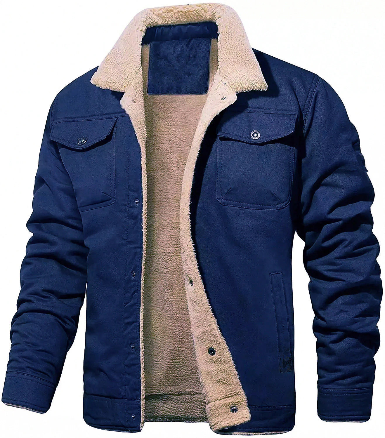 Bronx | Men's Fleece-Lined Hooded Jacket