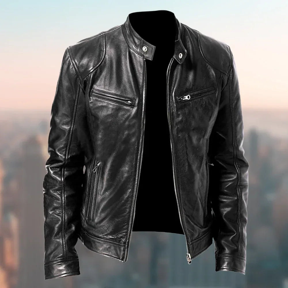 Jango™ | Retro Leather Jacket