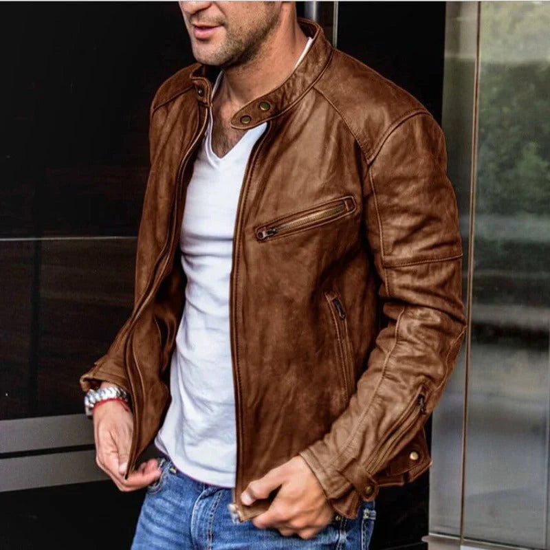 Emery® | Versatile Leather Jacket