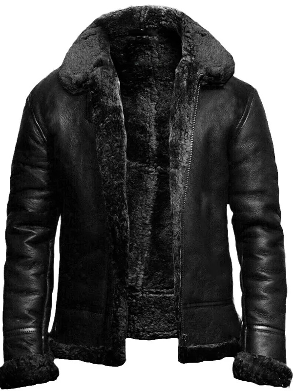 Maxwell™ | Premium Leather Fur Jacket