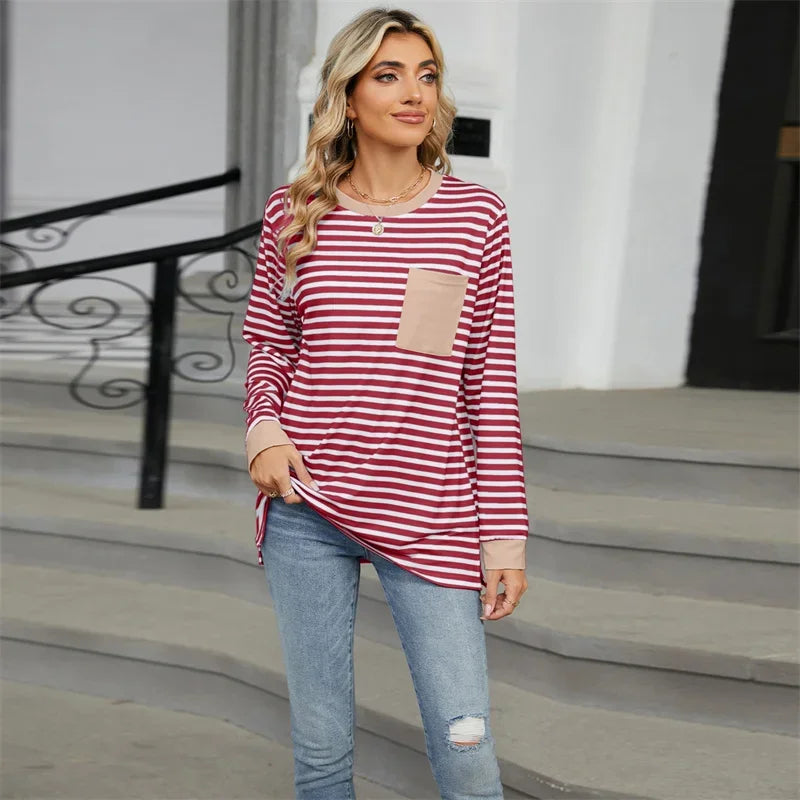 Ana™ | Striped Oversized T-Shirt