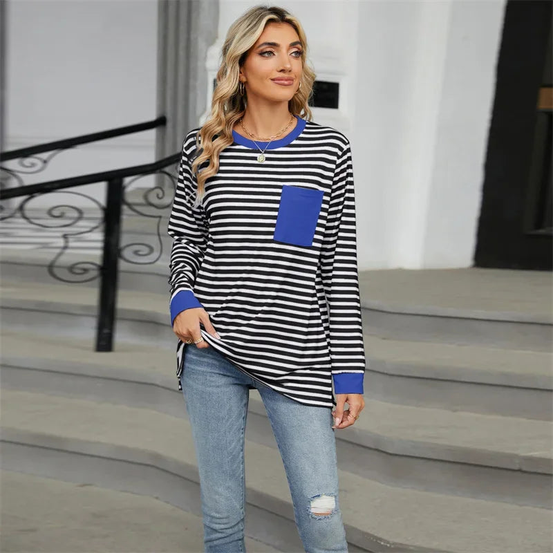 Ana™ | Striped Oversized T-Shirt