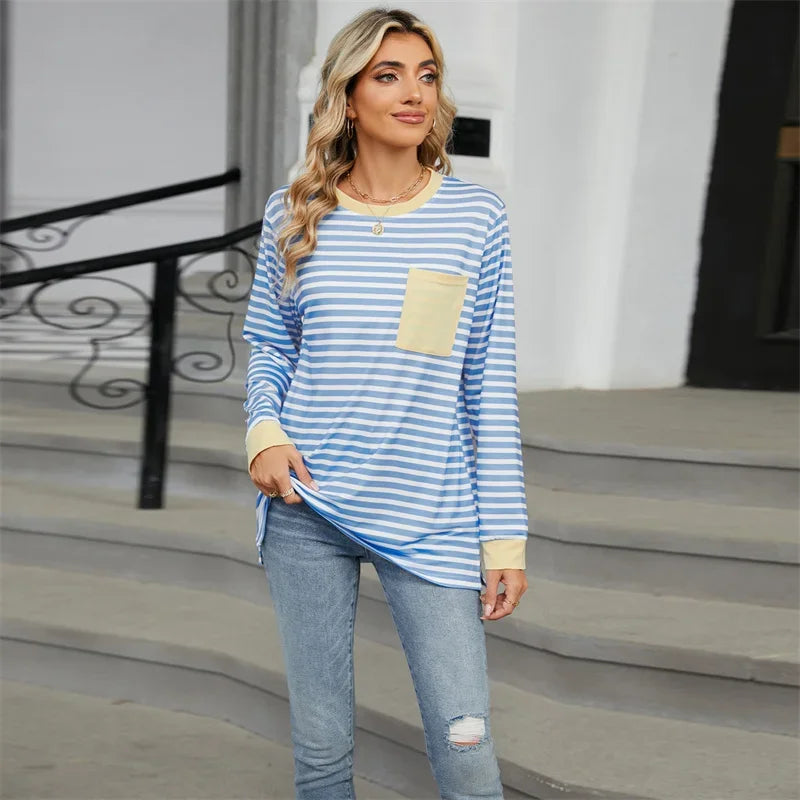 Ana™ | Striped Oversized T-Shirt