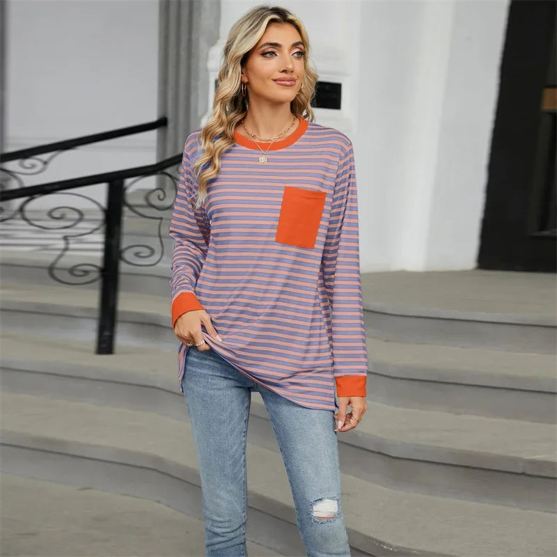 Ana™ | Striped Oversized T-Shirt