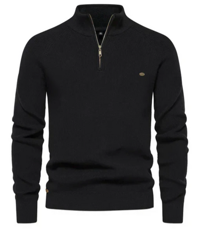 Andy™ | Cotton Knit Quarter Zip