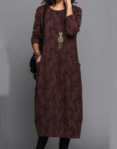 Amanda™ | Long Chic Stomach-Covering Dress