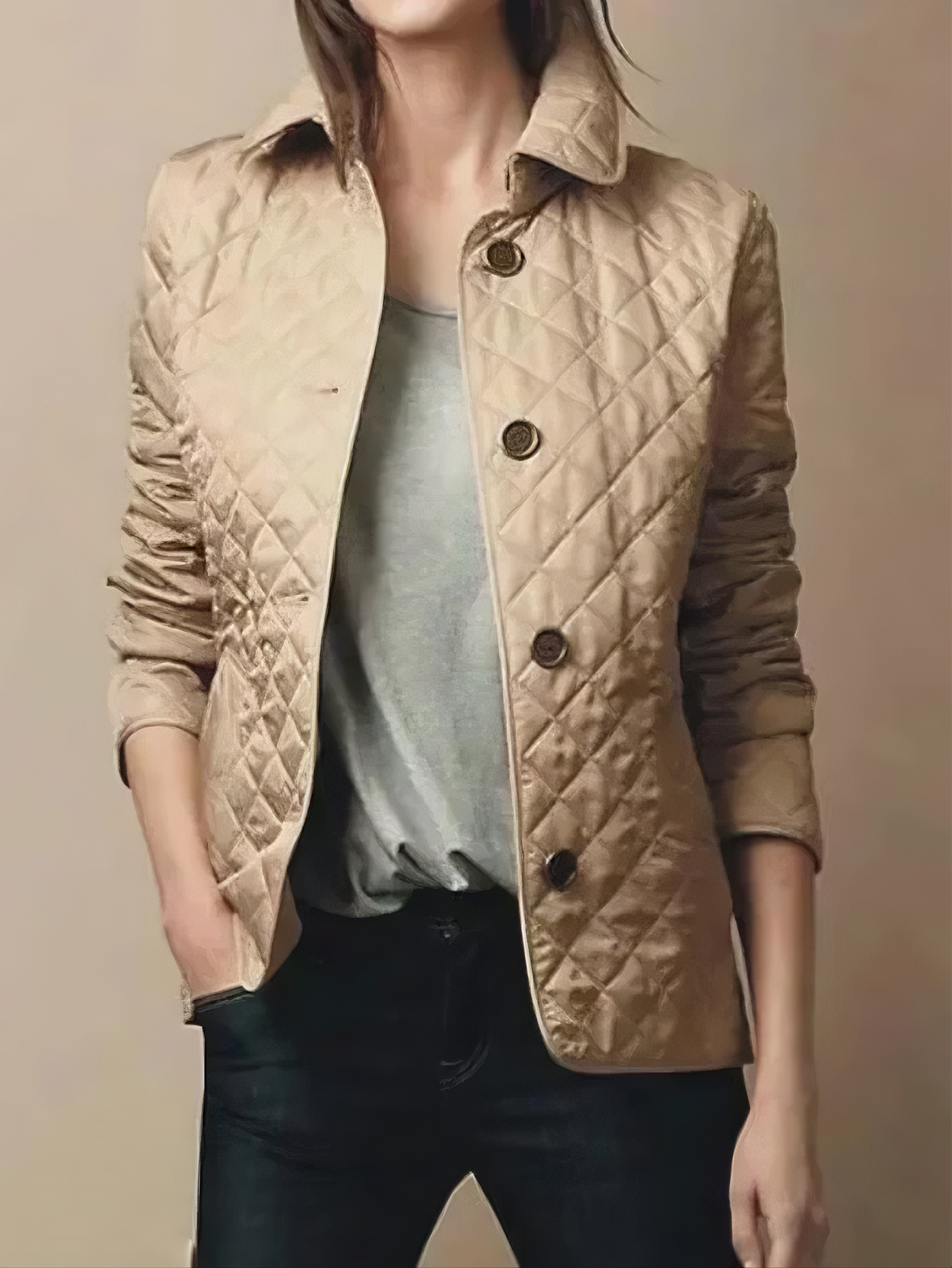 Maria™ | Elegant Quilted Jacket