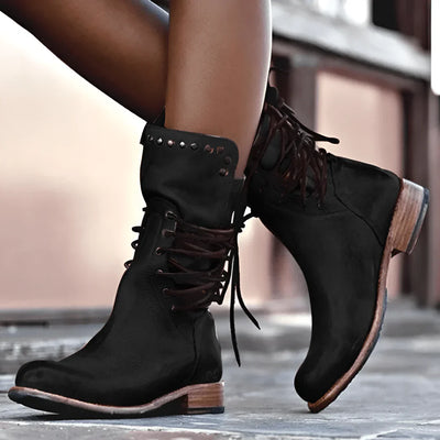 Aleah™ |  Leather Boots