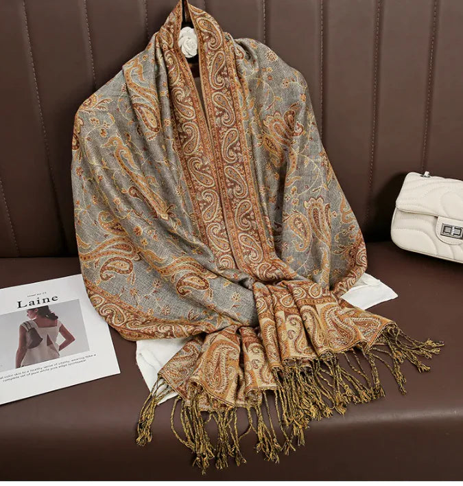 Cassie | Cashmere Shawl Warm Scarf